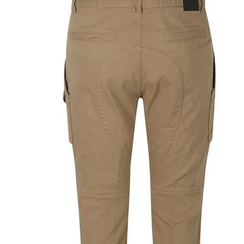 Штаны DSQUARED2 FW23 Logo Print Tapered Pants - изображение 4
