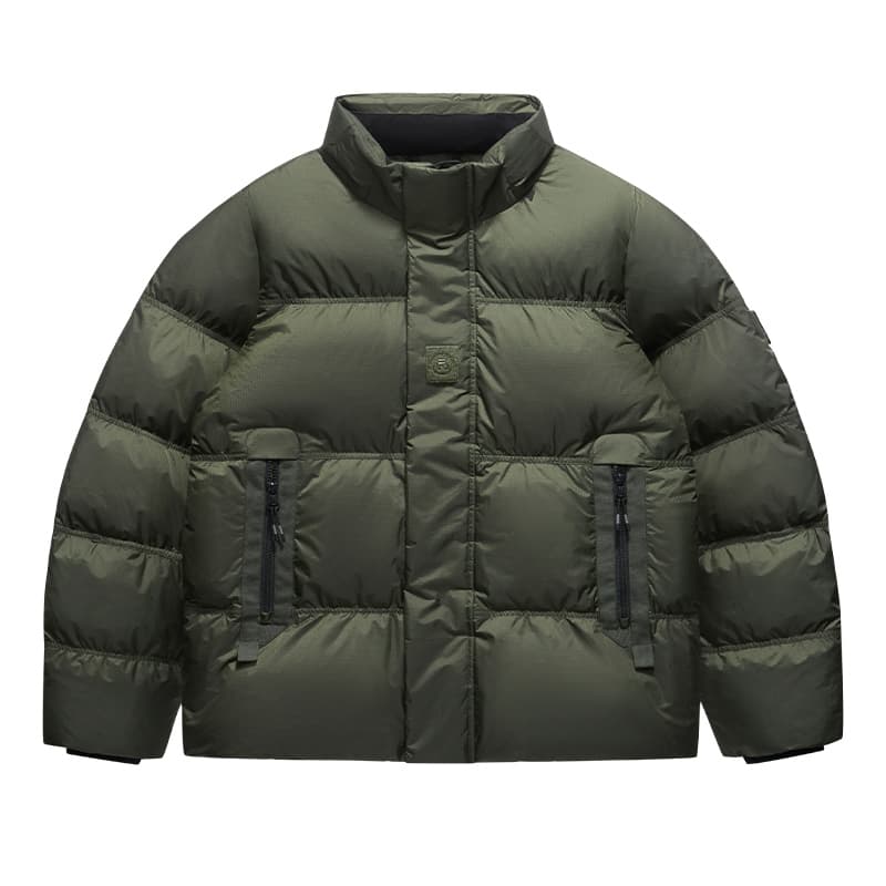 Зимняя куртка FILA FUSION NEMEN Пуховик Унисекс Deep Forest Хаки - изображение 1