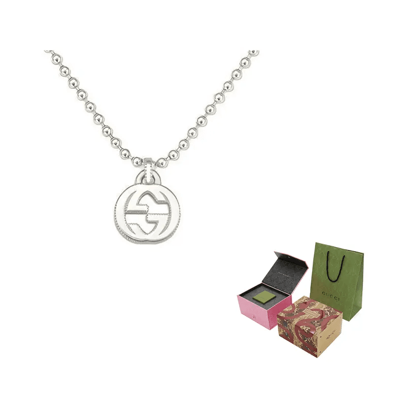 Ожерелье GUCCI Interlocking G Necklace - изображение 11