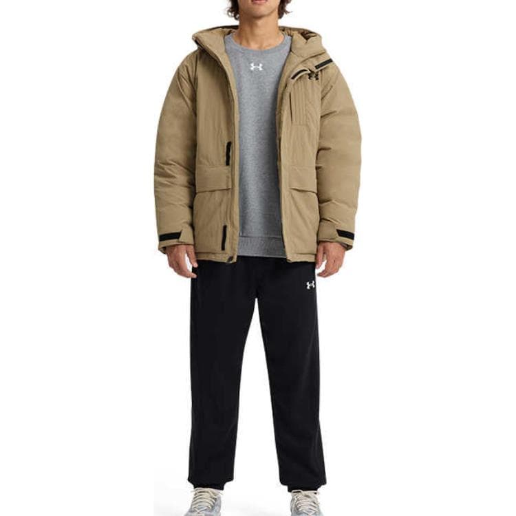 Зимняя куртка Under Armour UA Urban Down Jacket Мужской Верблюжий Коричневый - изображение 5