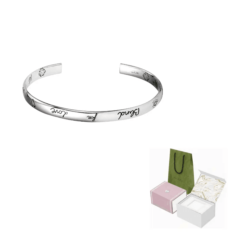 Браслет Gucci Blind For Love Silver Bracelet - изображение 6