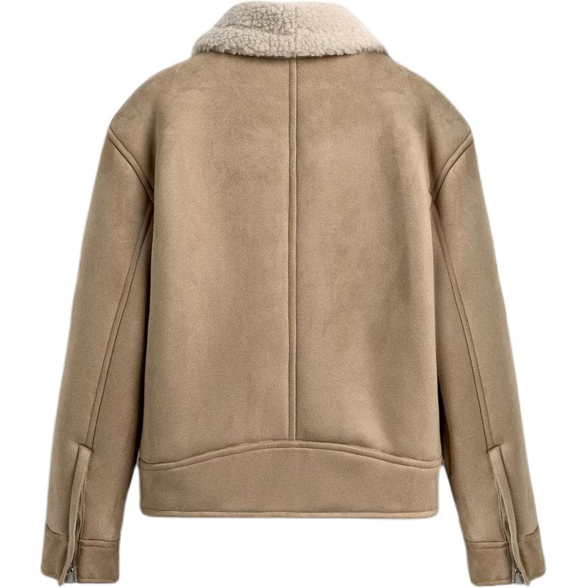 Куртка ZARA Collaboration Бежевые Мужские Куртки - изображение 2