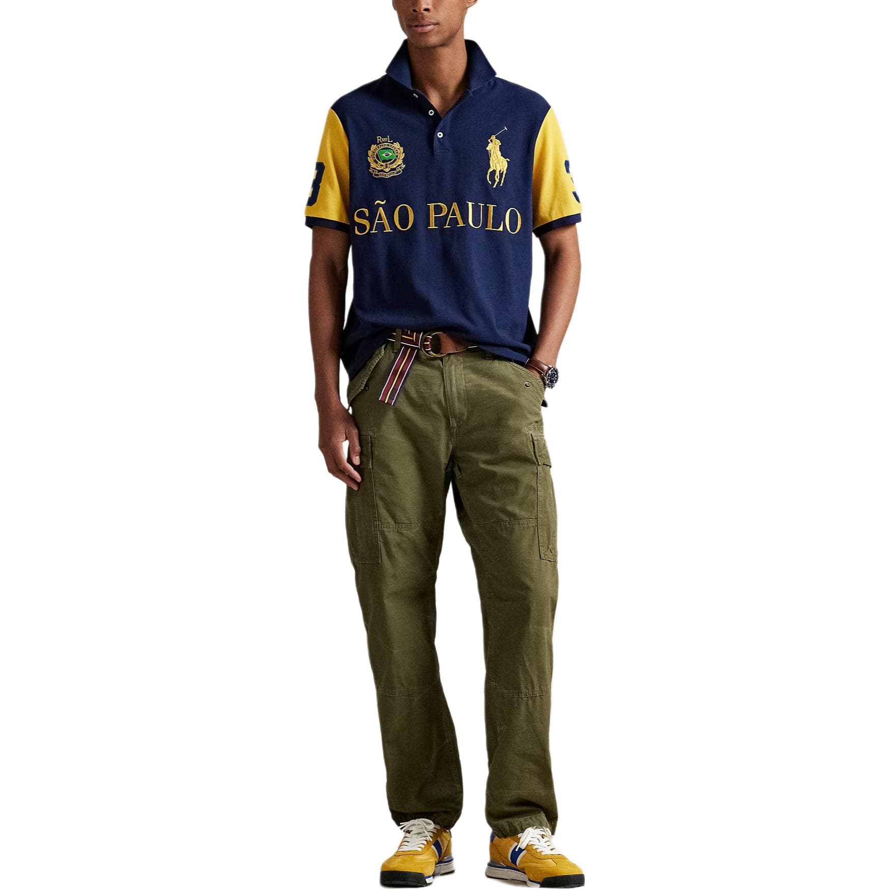 Поло Polo Ralph Lauren Big pony Поло Классическая версия Мужской - изображение 3