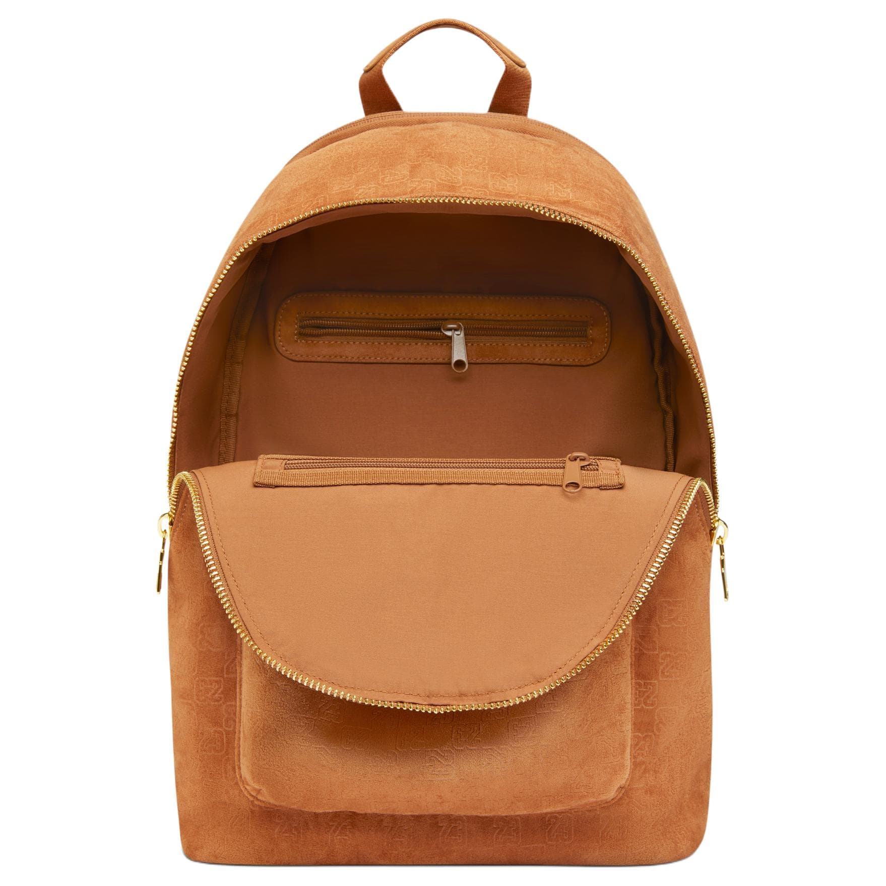 Рюкзак Jordan Monogram 23L логотип рюкзак полиэстер мужской коньячный - изображение 4