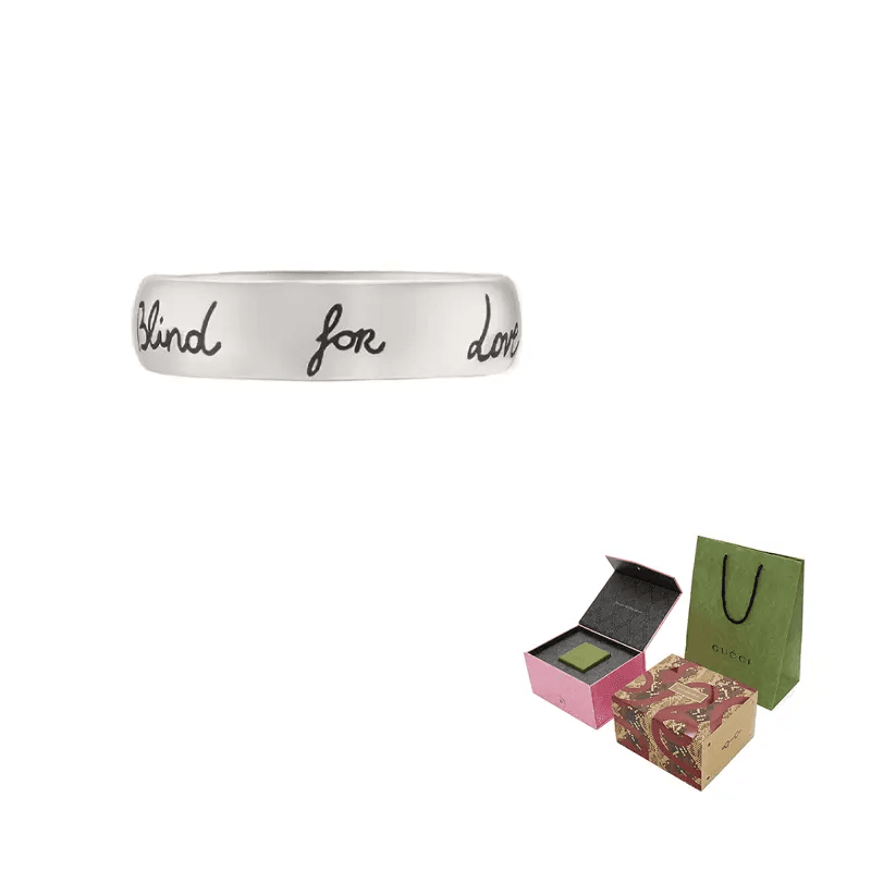 Кольцо Gucci Blind For Love Silver Ring - изображение 14