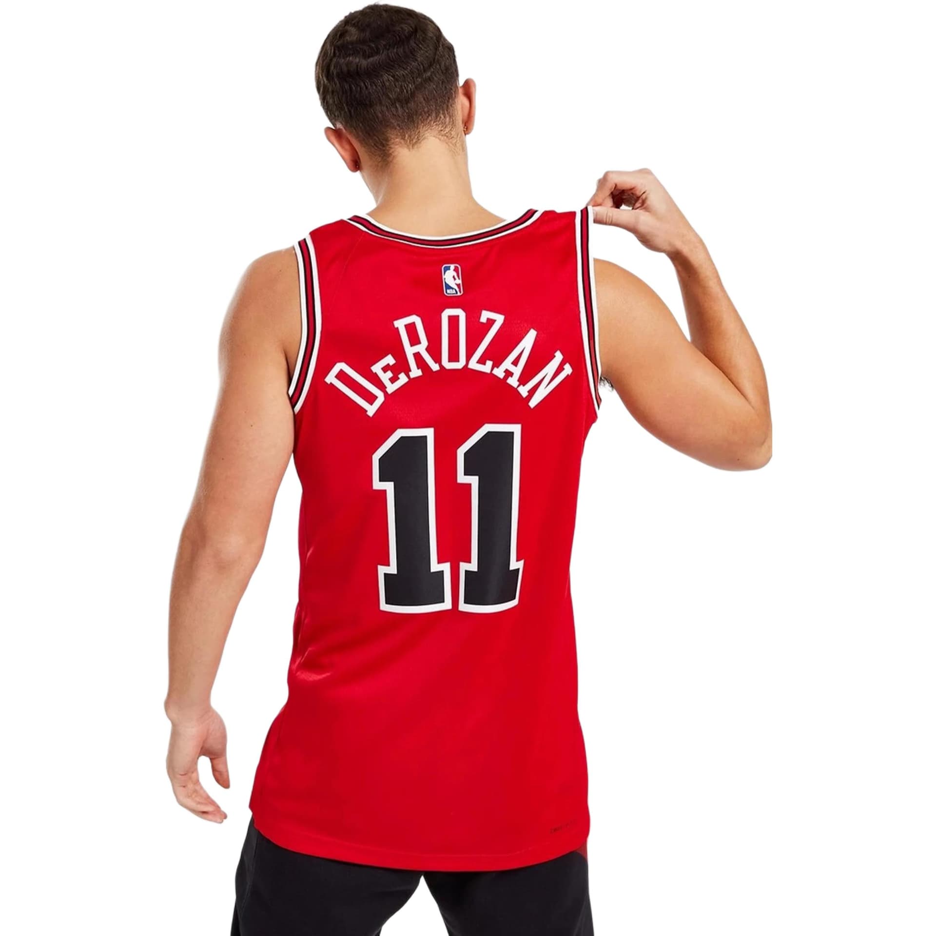 Баскетбольная майка Nike NBA Bulls DeRozan 11 Jersey Red - изображение 4