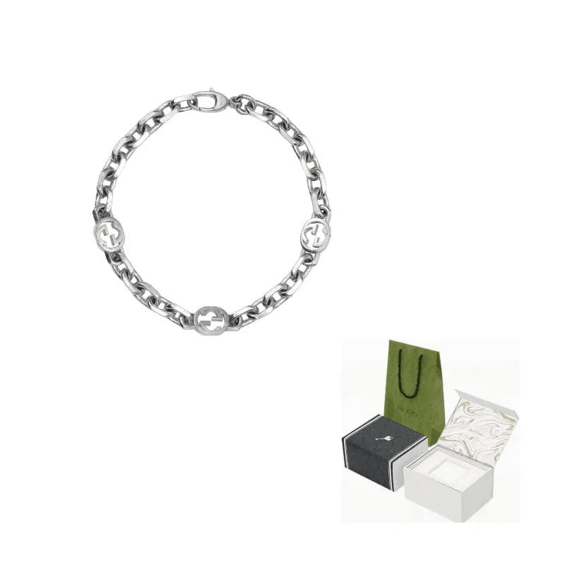 Браслет Gucci Silver Bracelet - изображение 14