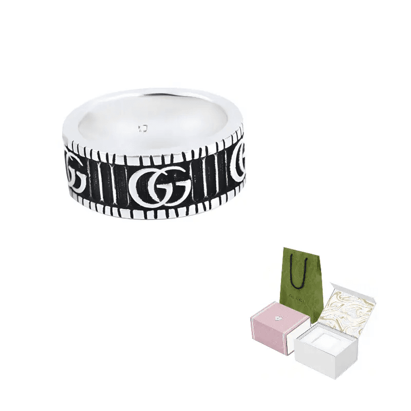 Кольцо Gucci Silver Ring - изображение 7