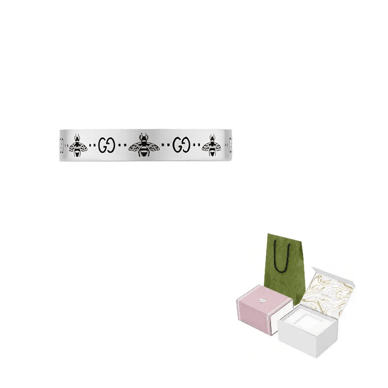 Кольцо GUCCI GG Marmont Silver Ring - изображение 10