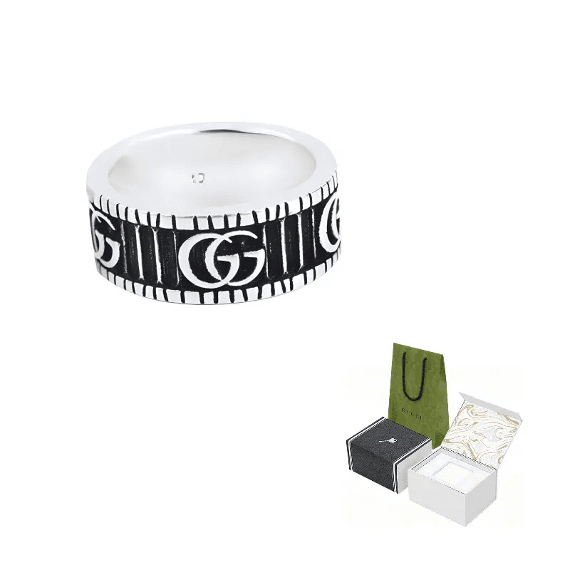 Кольцо Gucci Silver Ring - изображение 8