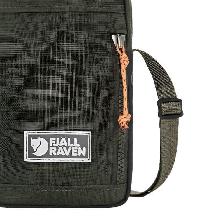 Сумка для телефона Fjallraven Полиамидная Нейлоновая Сумка через плечо Маленькая Унисекс Лесной Серый - изображение 2