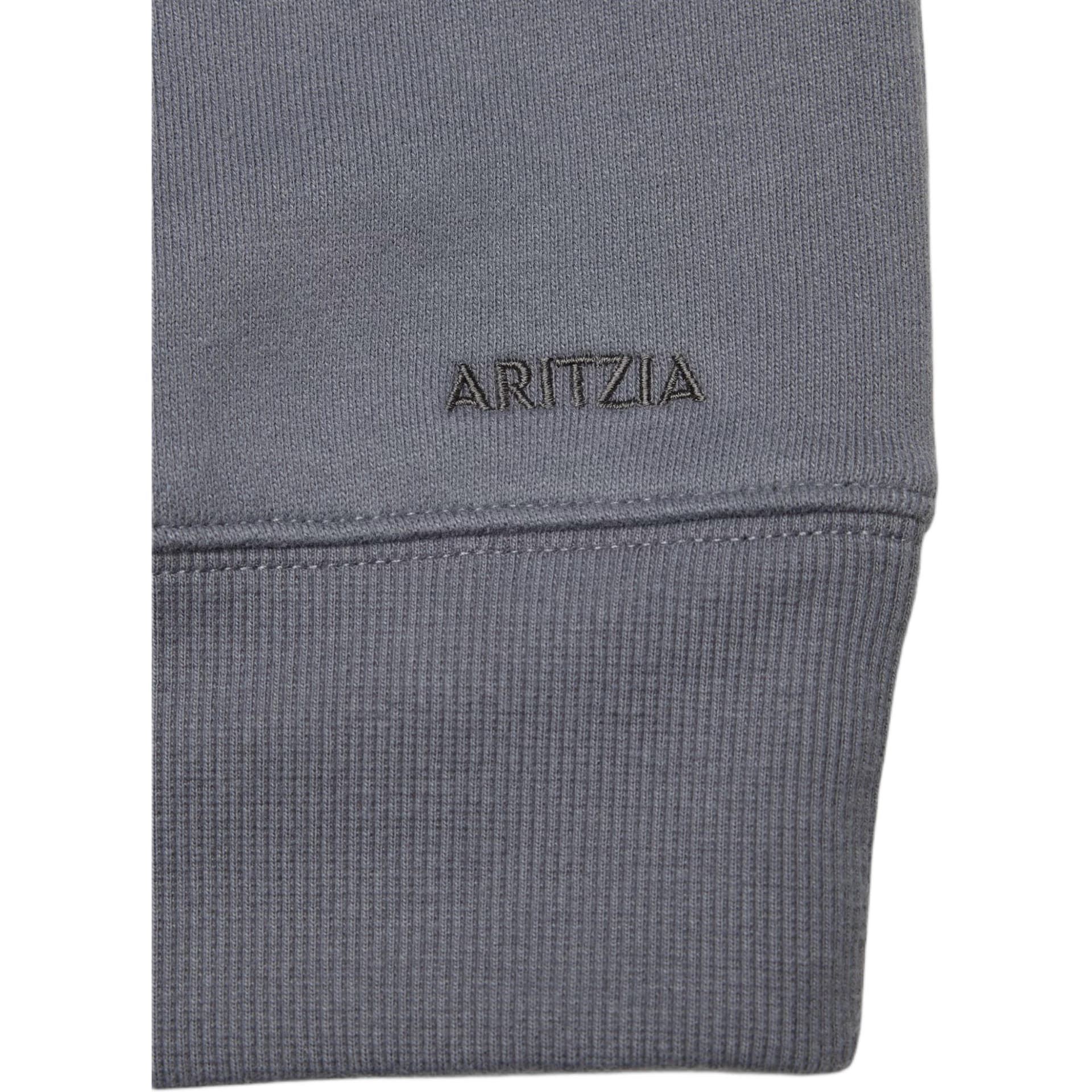 Худи ARITZIA Sweatfleece Уютный флис Идеальный круглый вырез Толстовка Женская Винтажная модель - изображение 2