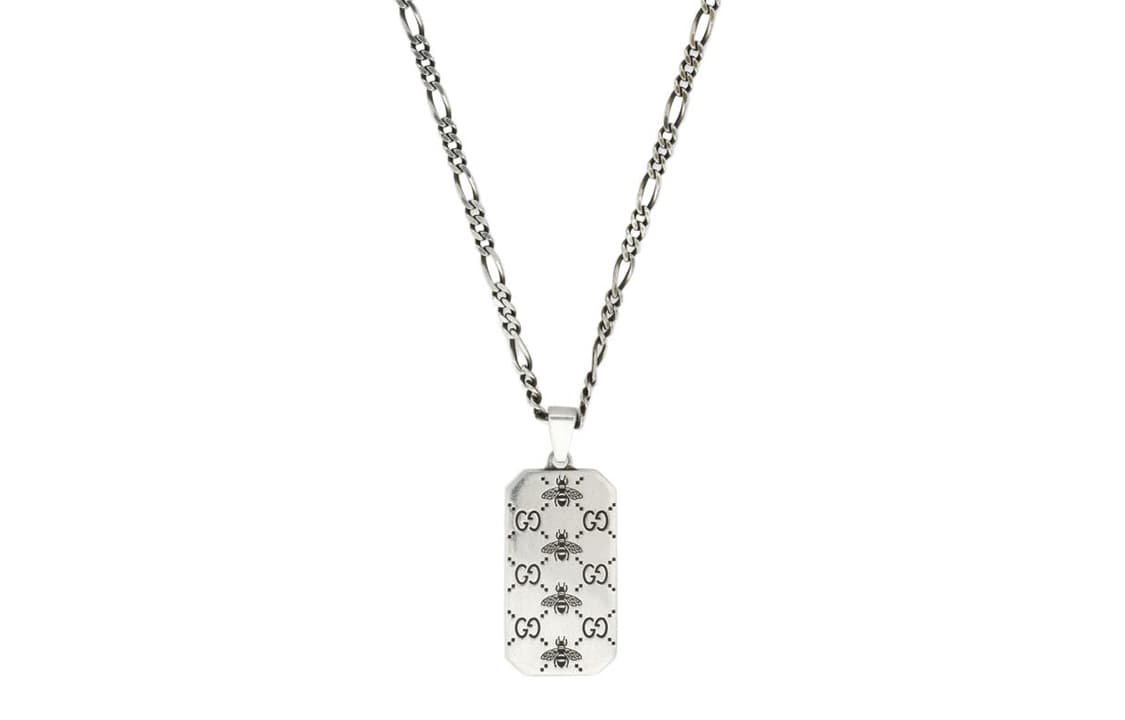 Ожерелье GUCCI GG Marmont Pendant Necklace Silver - изображение 1