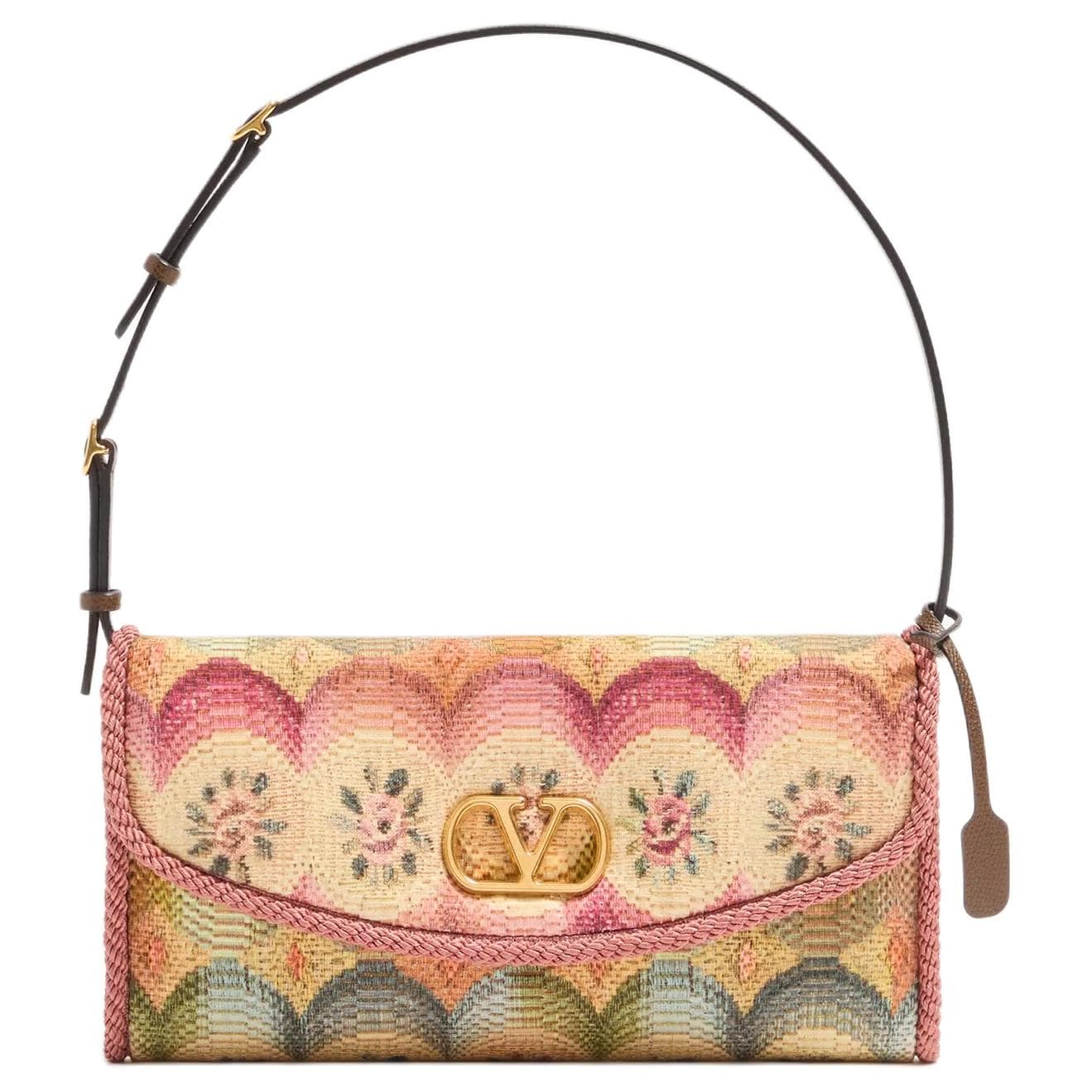 Мини-сумка Valentino Garavani DeVain V logo - изображение 1