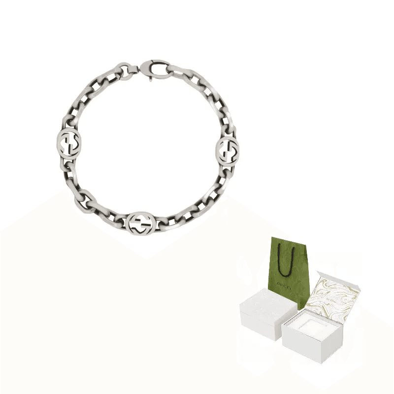 Браслет Gucci Silver Chain Bracelet - изображение 8