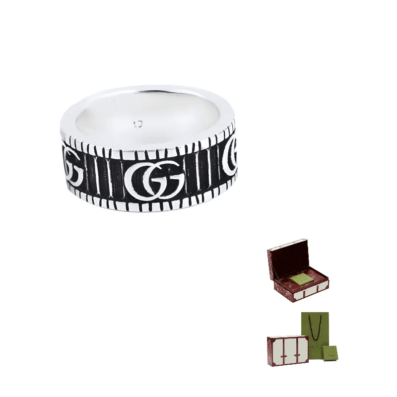 Кольцо Gucci Silver Ring - изображение 9