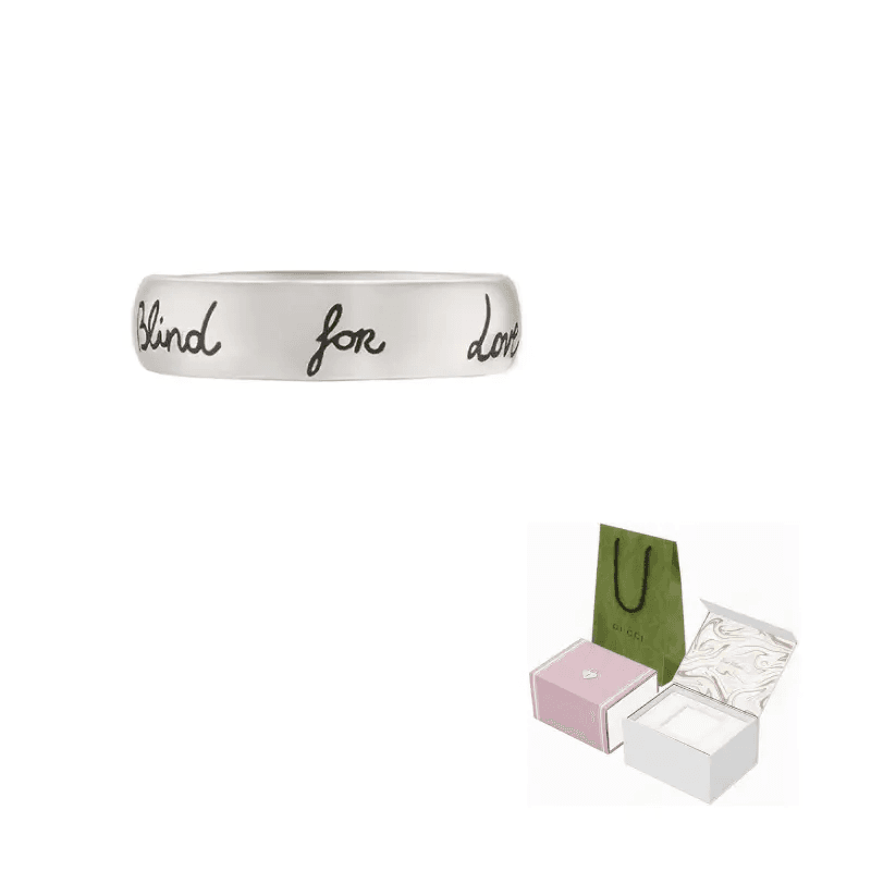 Кольцо Gucci Blind For Love Silver Ring - изображение 12