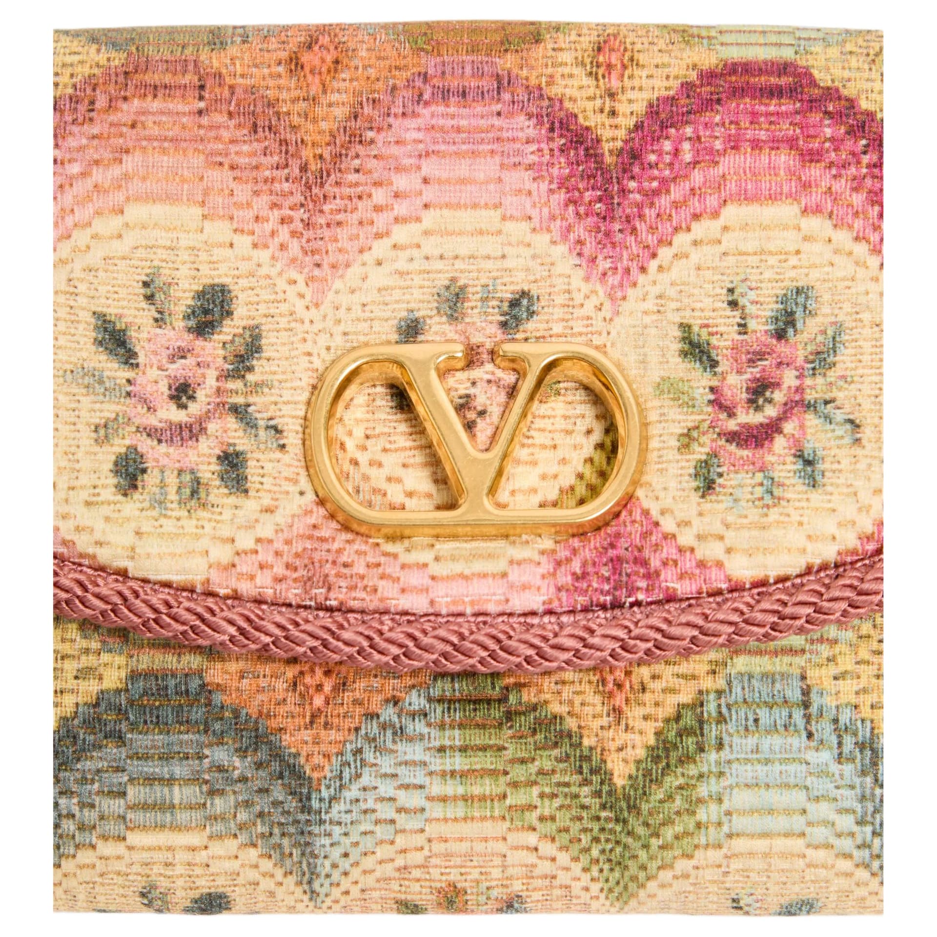Мини-сумка Valentino Garavani DeVain V logo - изображение 6