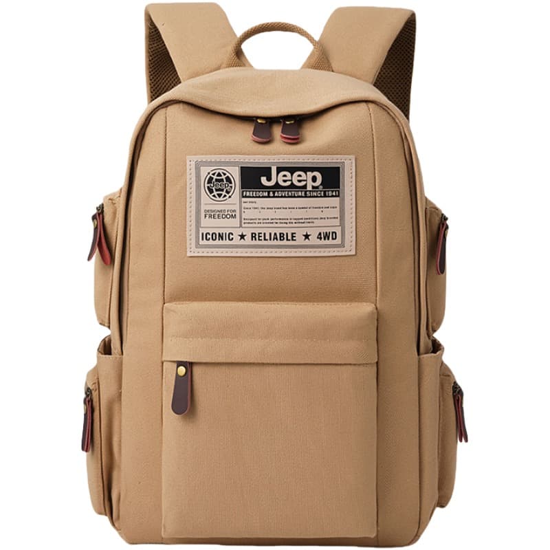 Рюкзак Jeep Холст Рюкзак Унисекс Хаки - изображение 1