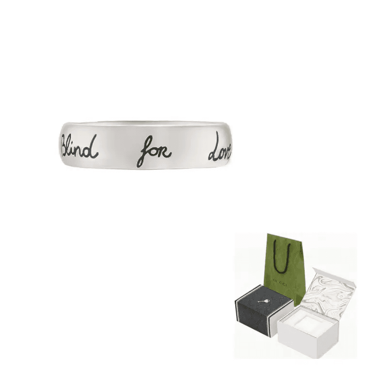 Кольцо Gucci Blind For Love Silver Ring - изображение 13