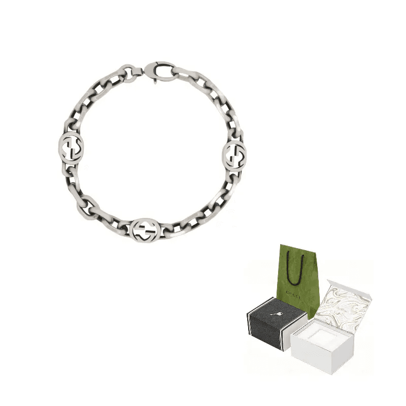 Браслет Gucci Silver Chain Bracelet - изображение 7