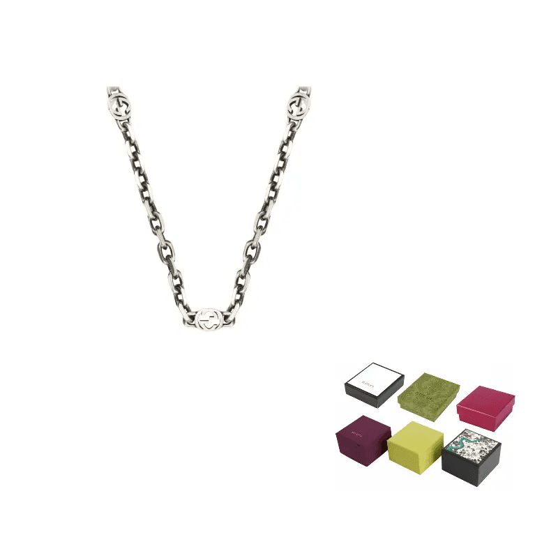 Ожерелье Gucci Classic Double G Necklace - изображение 5