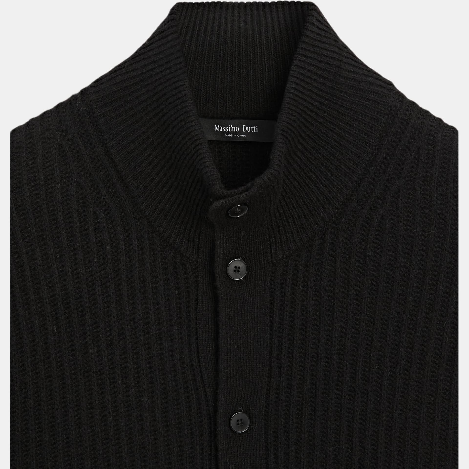 Massimo Dutti Черный Мужской Трикотаж - изображение 2