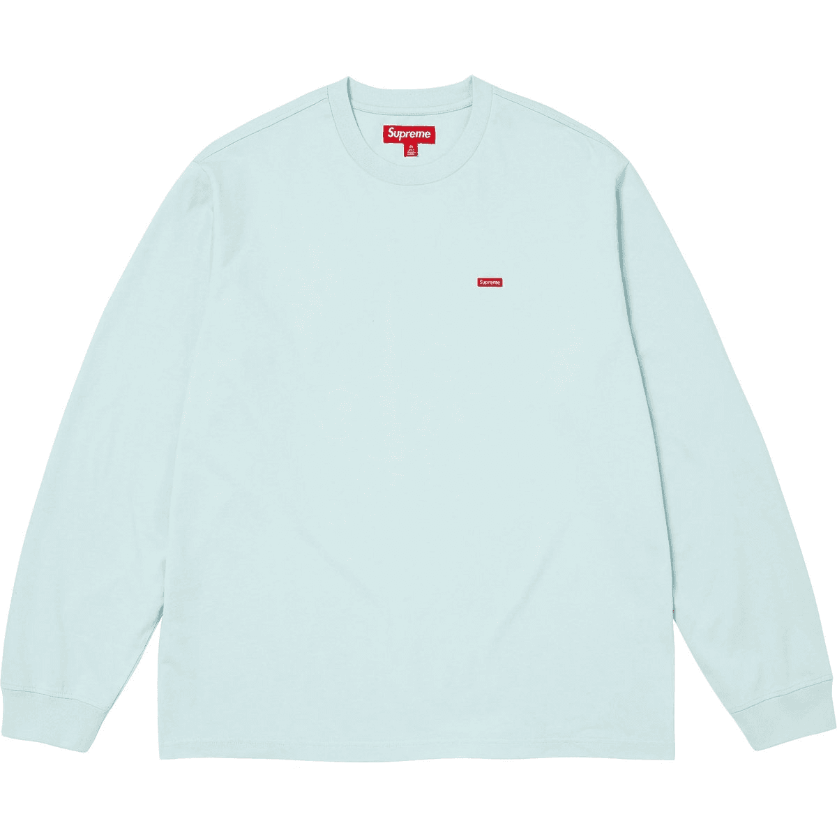 Футболка Supreme FW25 WEEK13 Маленькая коробка L S Tee T Рубашка Унисекс - изображение 1