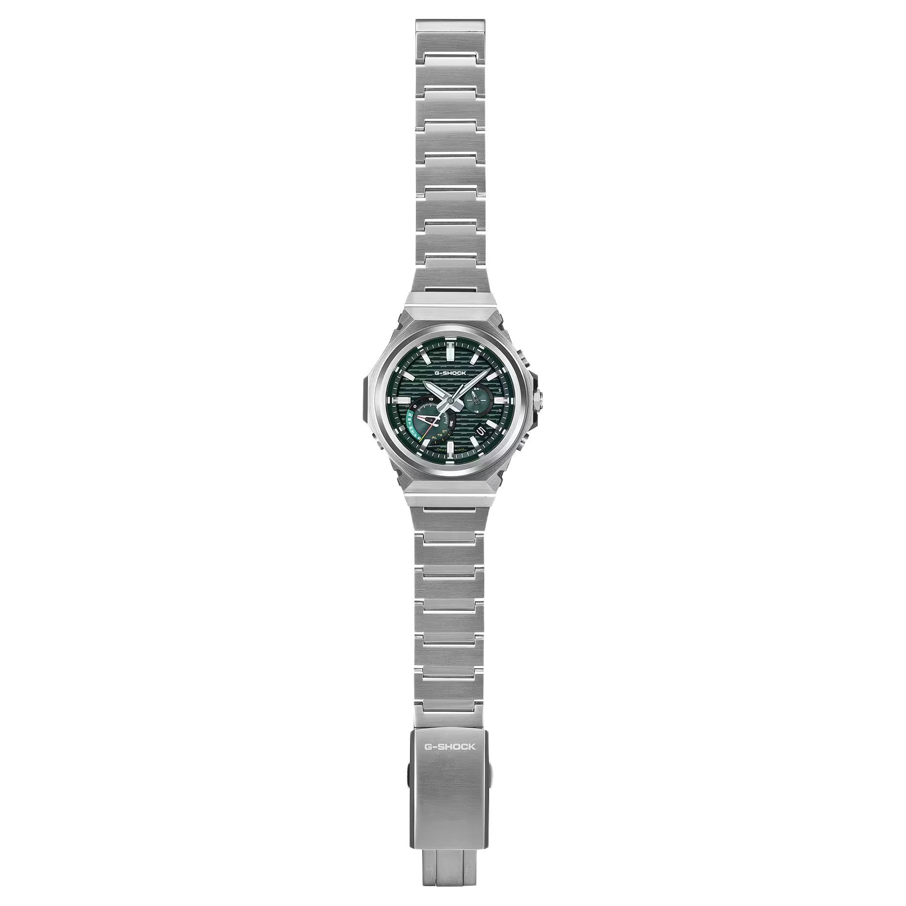 Часы CASIO GST B1000 Коллекция Сталь Сердца Солнечный Кварцевый Механизм Нержавеющая Сталь Шнуровка Часы - изображение 2
