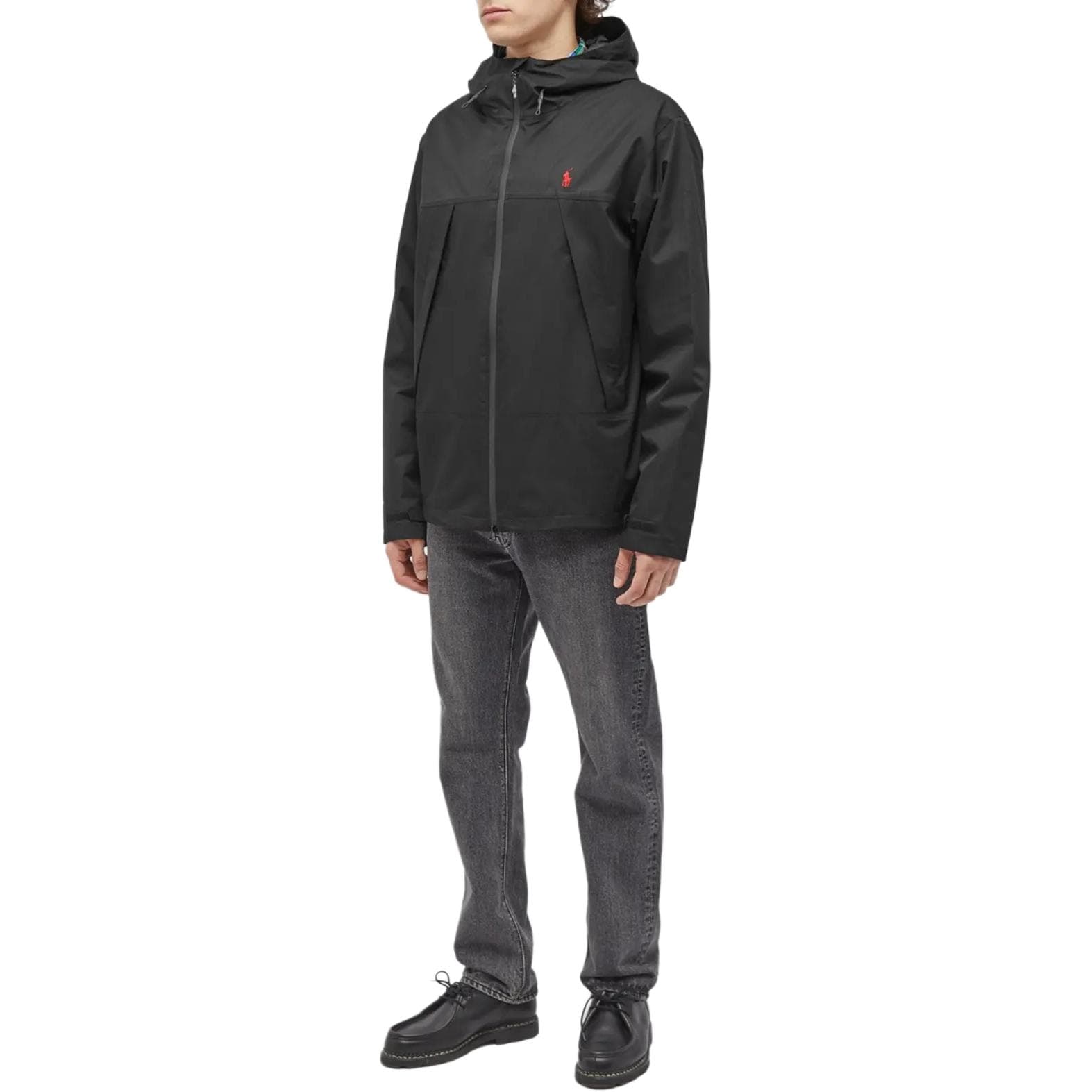 Куртка Polo Ralph Lauren Logo Zip Hoodie Jacket Black - изображение 2