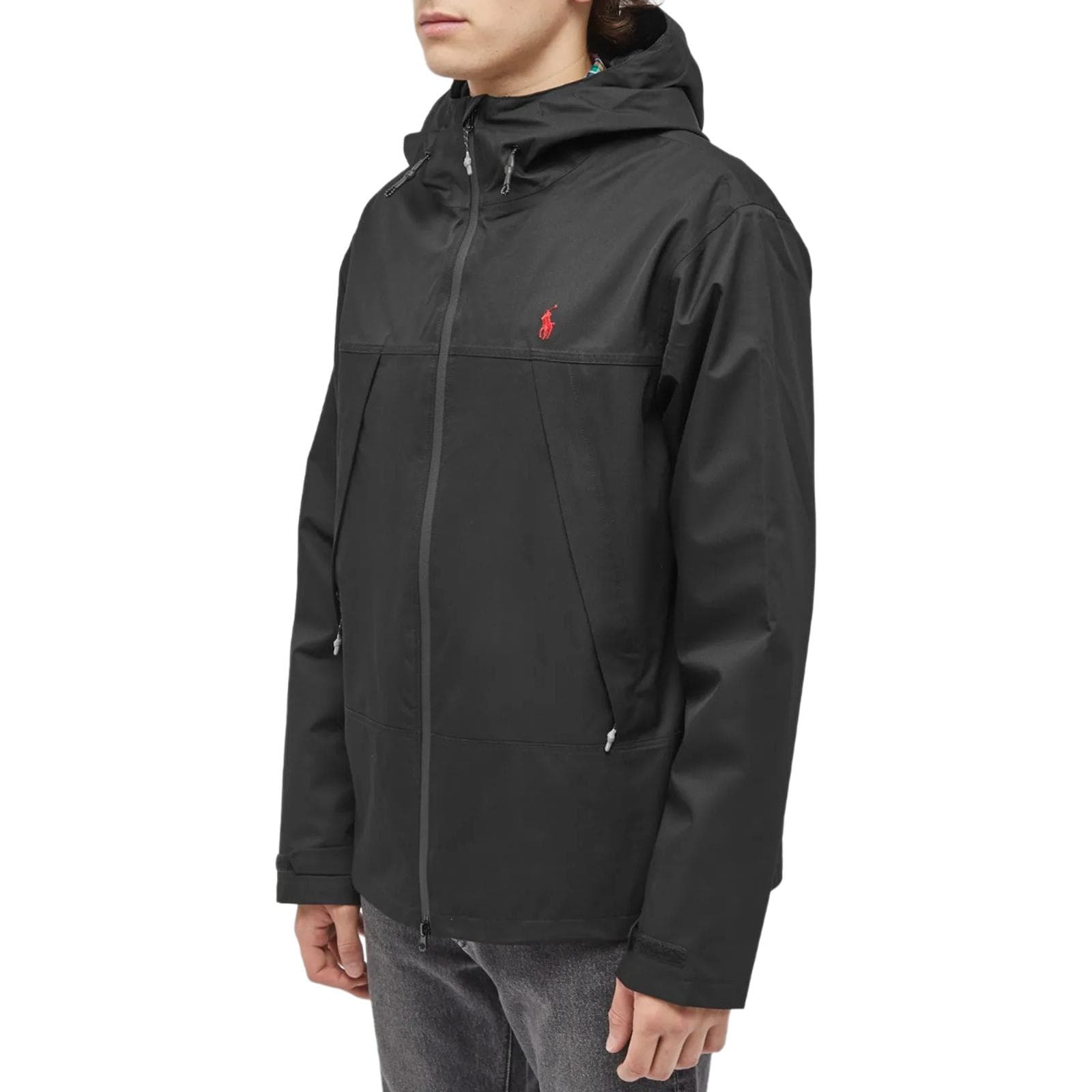 Куртка Polo Ralph Lauren Logo Zip Hoodie Jacket Black - изображение 3