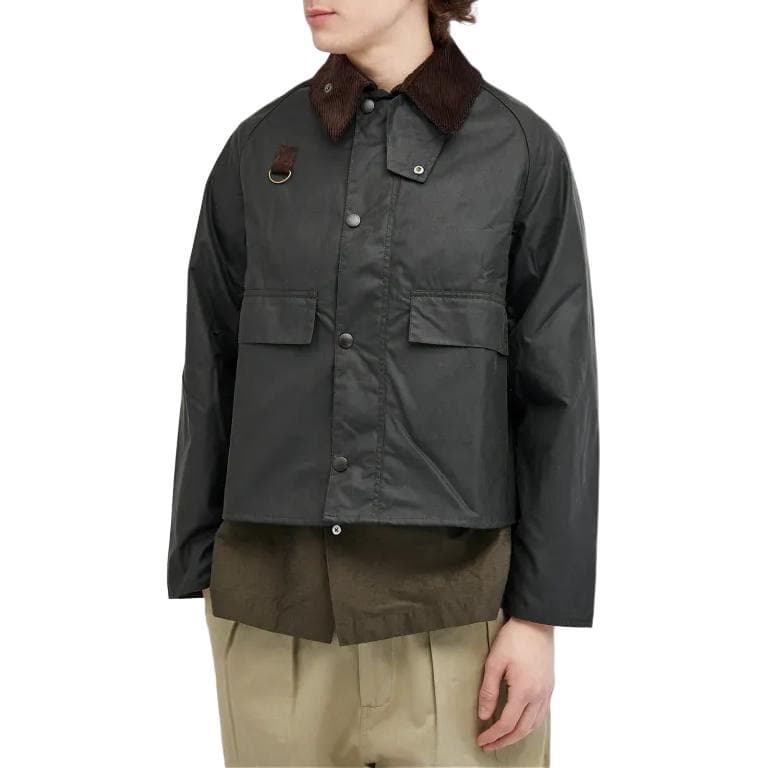 Куртка BARBOUR FW23 Куртки и Пальто Мужской Шалфейный Зеленый - изображение 2