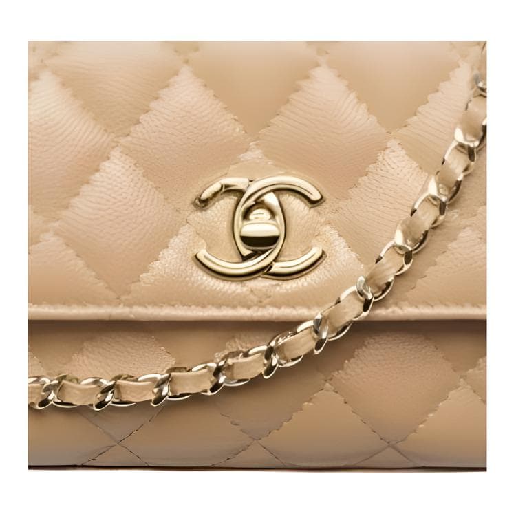 Сумка CHANEL Coco Handle 25A C Logo - изображение 2