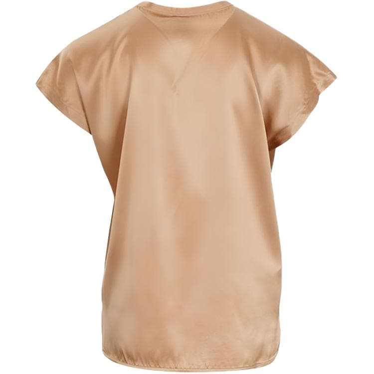 Футболка PINKO Кофе Женские T-рубашки - изображение 2