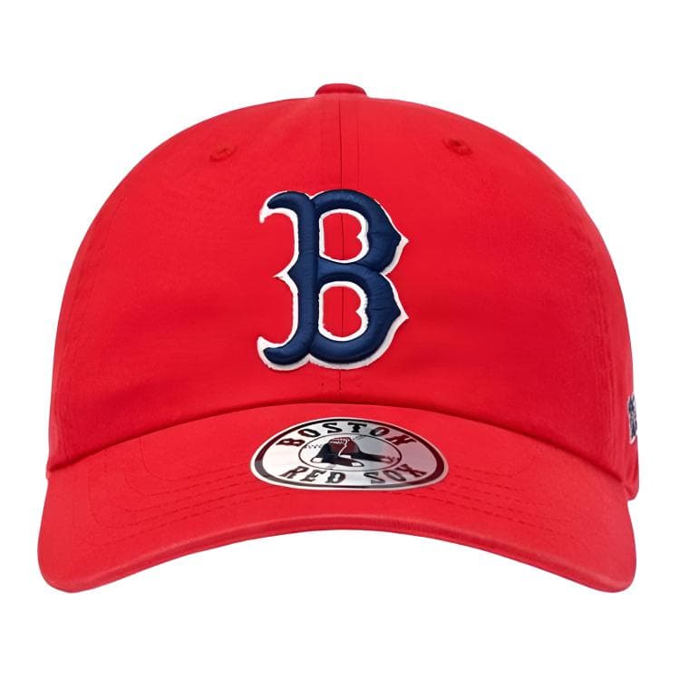 Кепка Бейсбольная кепка MLB Base Logo 100% хлопок унисекс красный - изображение 2