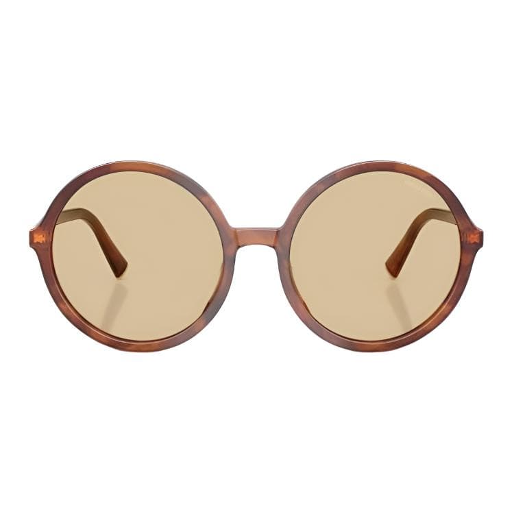 Солнцезащитные очки MIU MIU Ацетатные солнцезащитные очки OVAL SUNGLASSES Женские Черепаховый - изображение 2