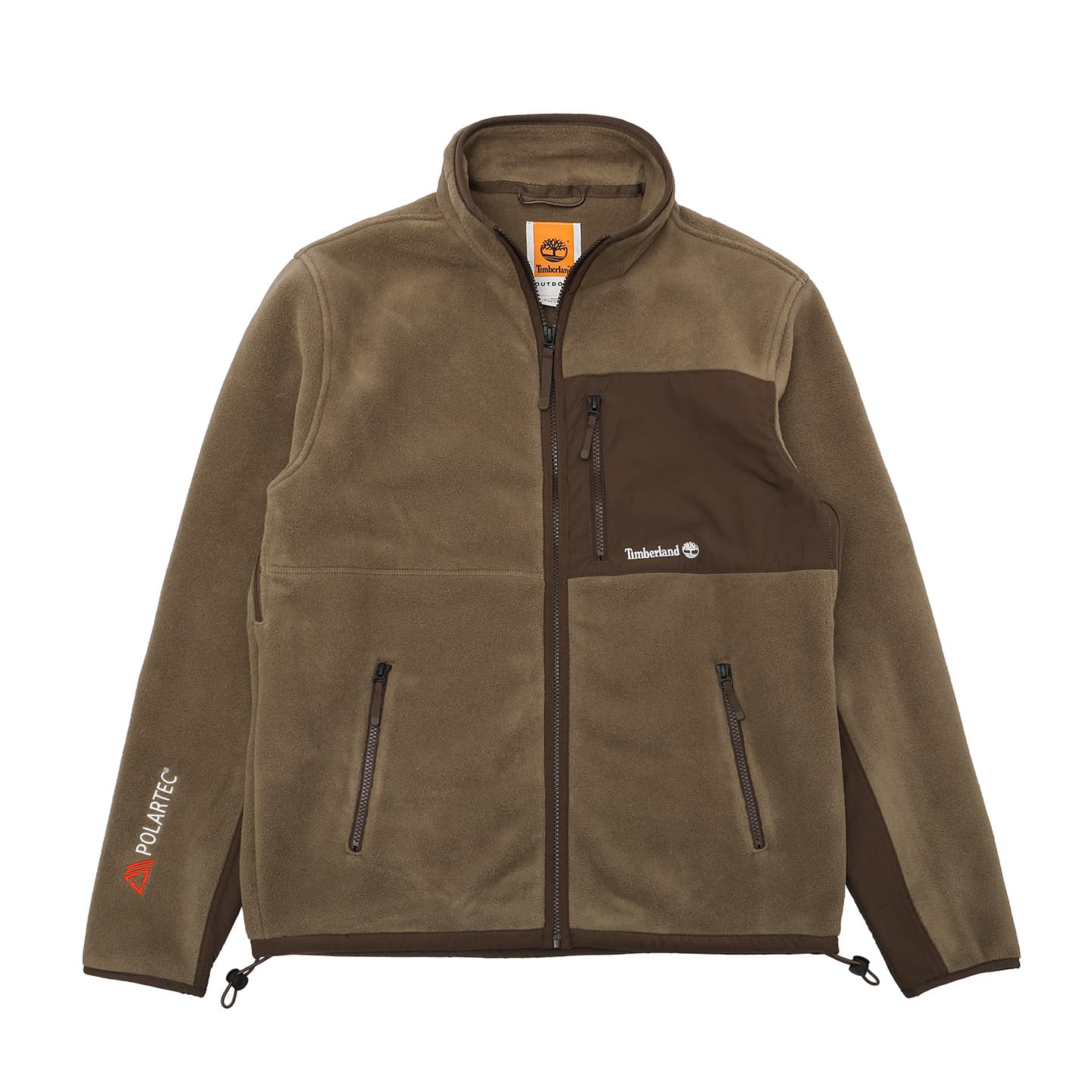 Куртка Timberland Флисовое пальто мужское стиль Maillard коричневый - изображение 1