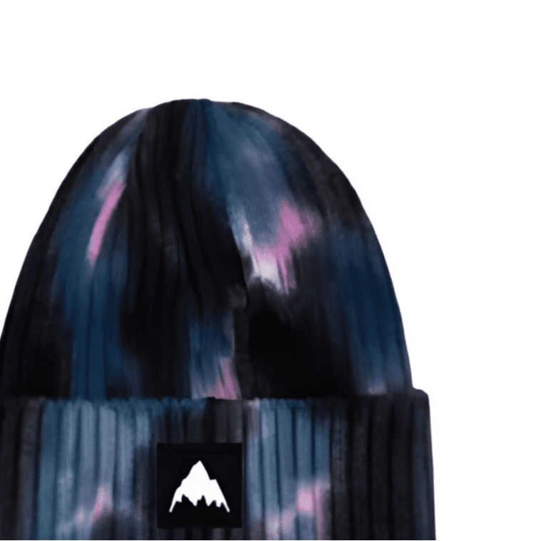 Шапка BURTON 100% хлопок Шапки-бини Унисекс Черный - изображение 2