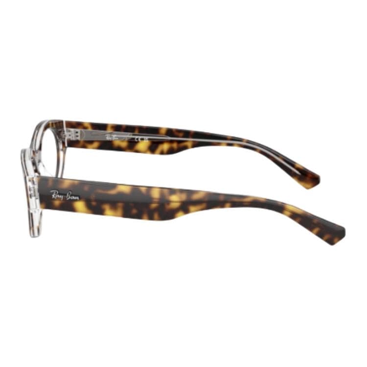Оправа RayBan Круглые очки с диоптриями унисекс прозрачная основа цвет черепаховый - изображение 3