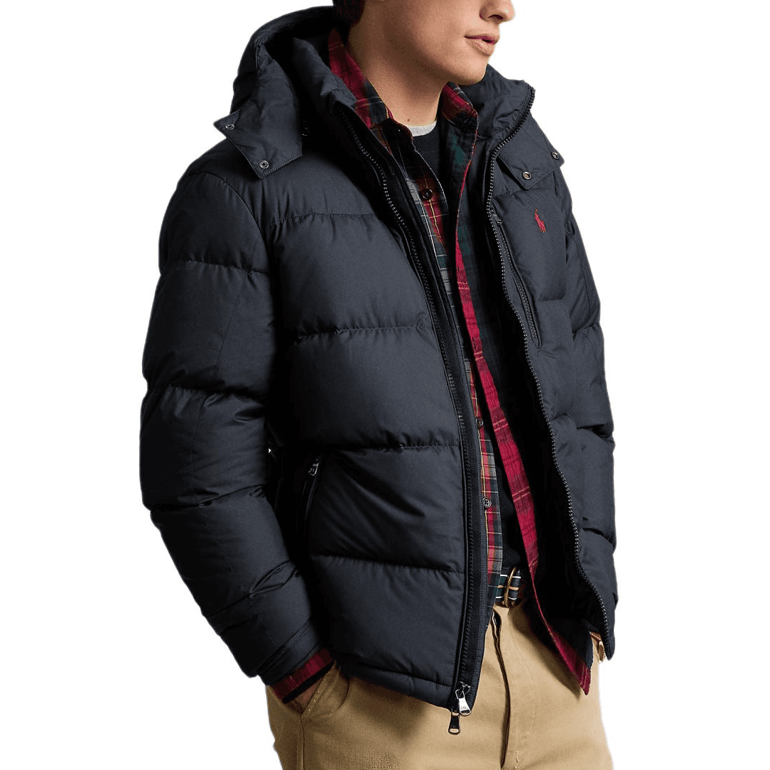 Зимняя куртка Polo Ralph Lauren FW24 Пуховик Стандартный Размер Мужской Черный - изображение 4