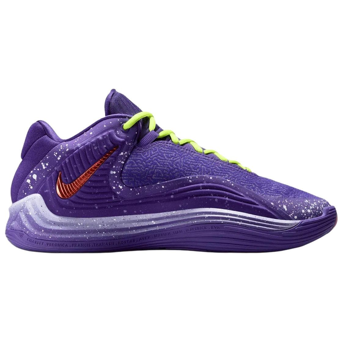 Кроссовки для баскетбола Nike Giannis Freak 7 Отскок Сцепление Баскетбольные кроссовки Мужской Фиолетовый - изображение 2