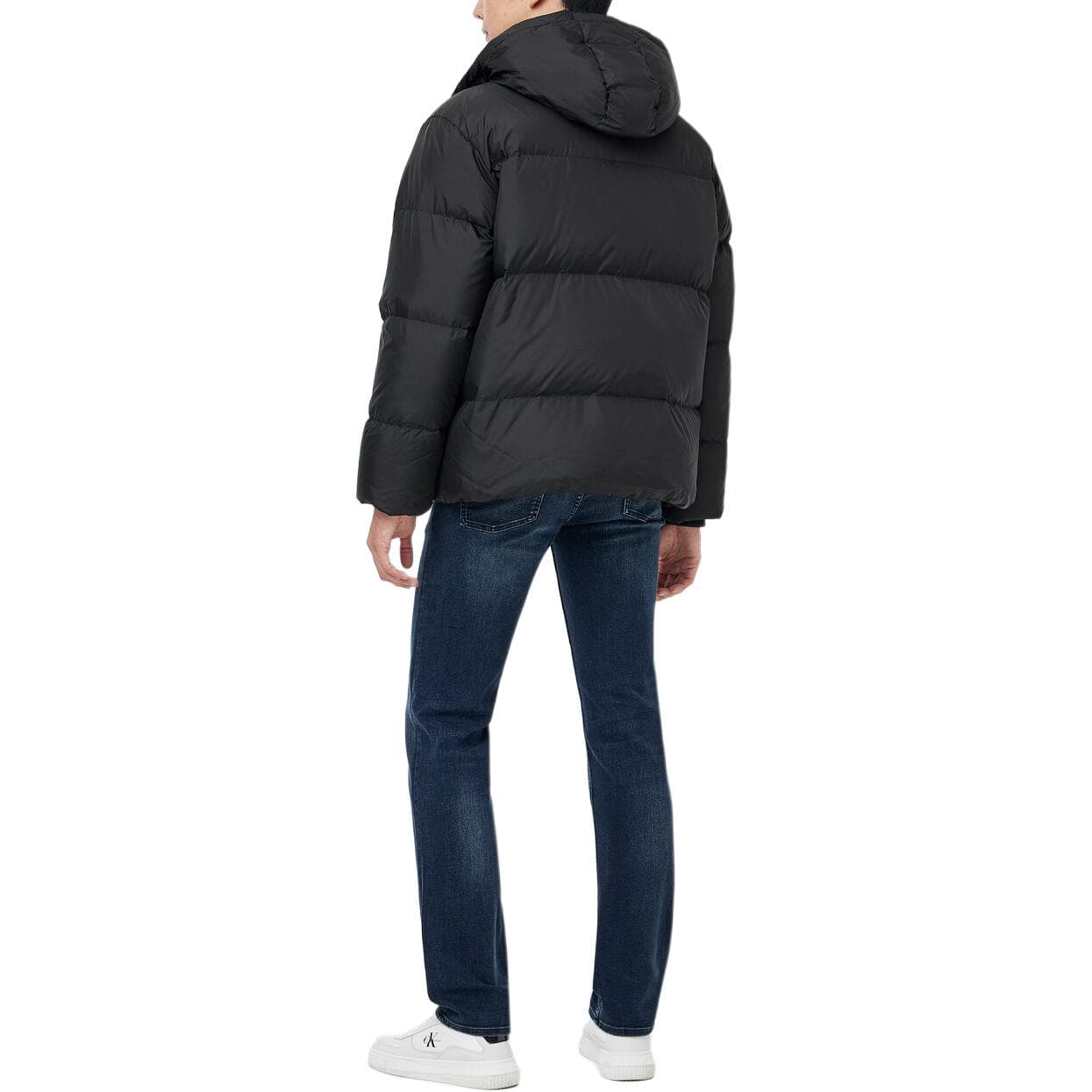 Зимняя куртка CALVIN KLEIN Мужской пуховик черного цвета - изображение 4