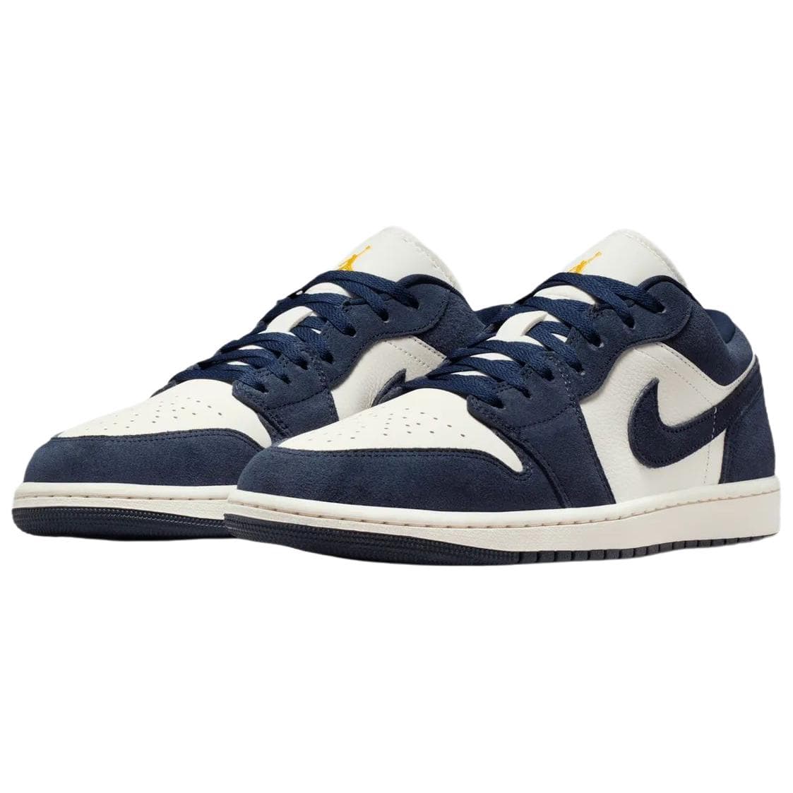 Ретро баскетбольные кроссовки Jordan Air Jordan 1 SE Navy Blue - изображение 3