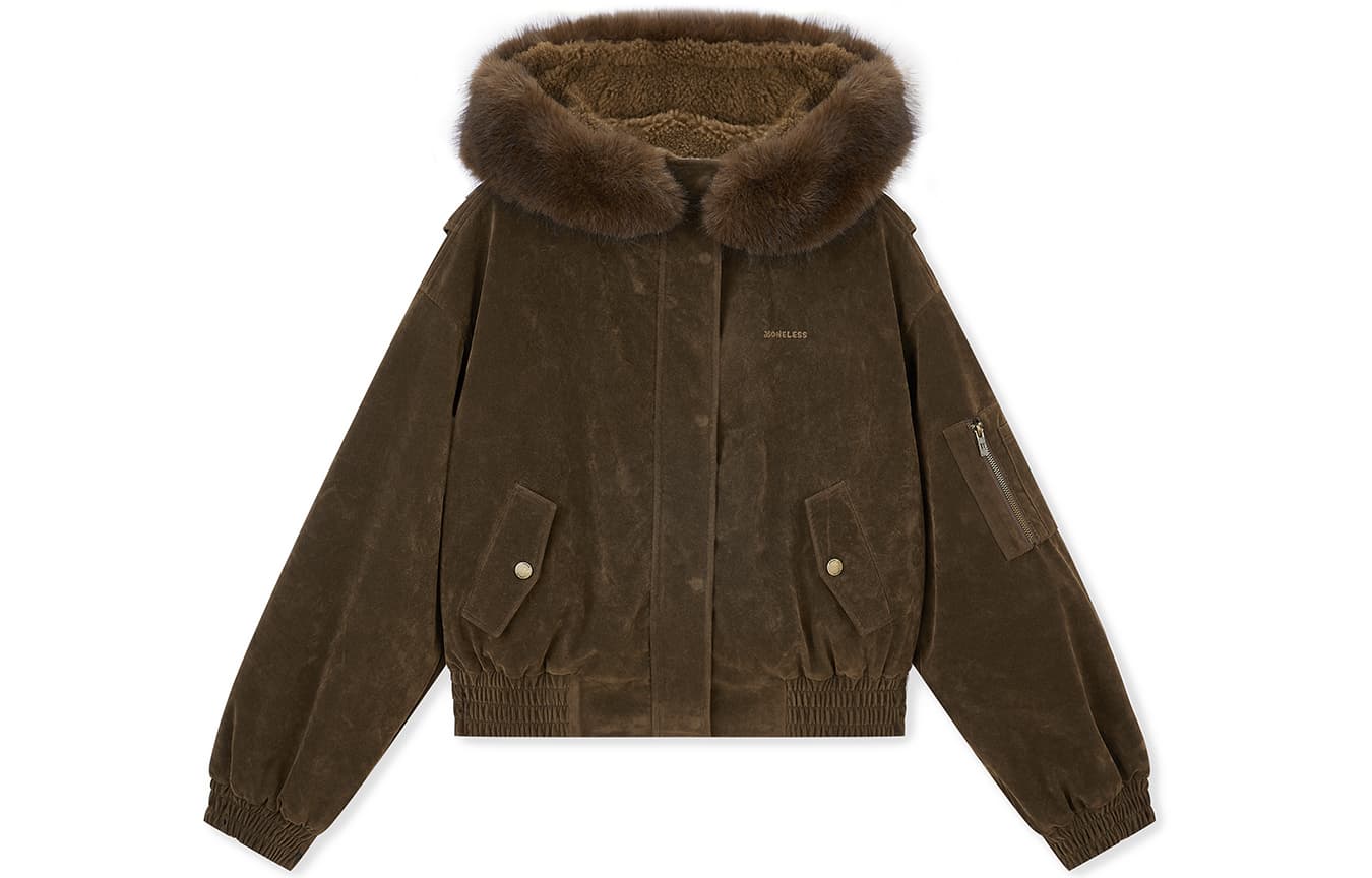 Куртка BONELESS Cut Dark Coffee Women's Jackets - изображение 1