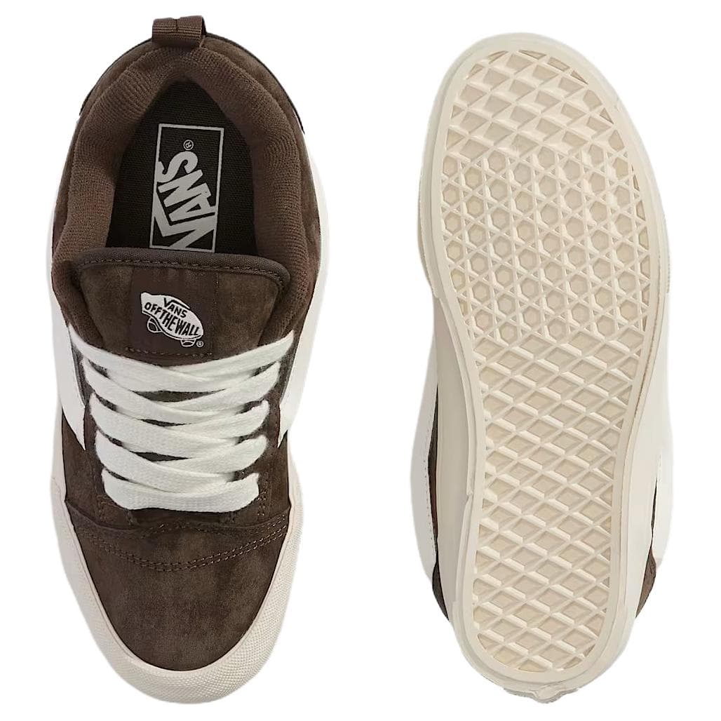 Кроссовки Vans Knu Skool Поддержка Low Топ Скейтборд Обувь Унисекс Коричневый - изображение 4
