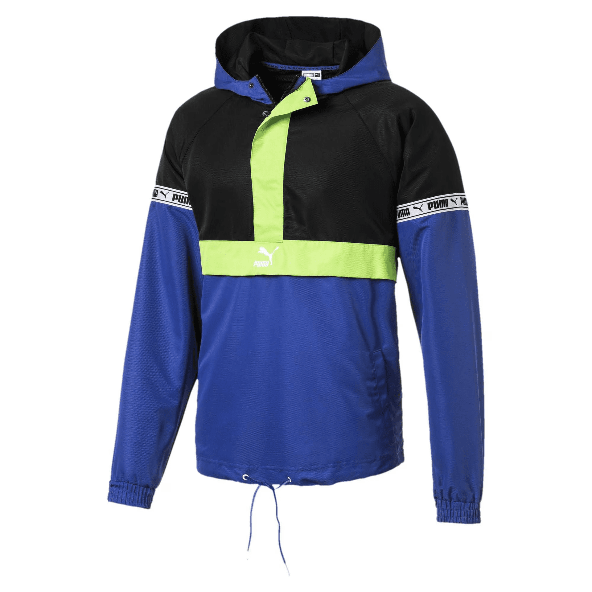 Куртка PUMA XTG Синий Черный Мужские Куртки - изображение 1