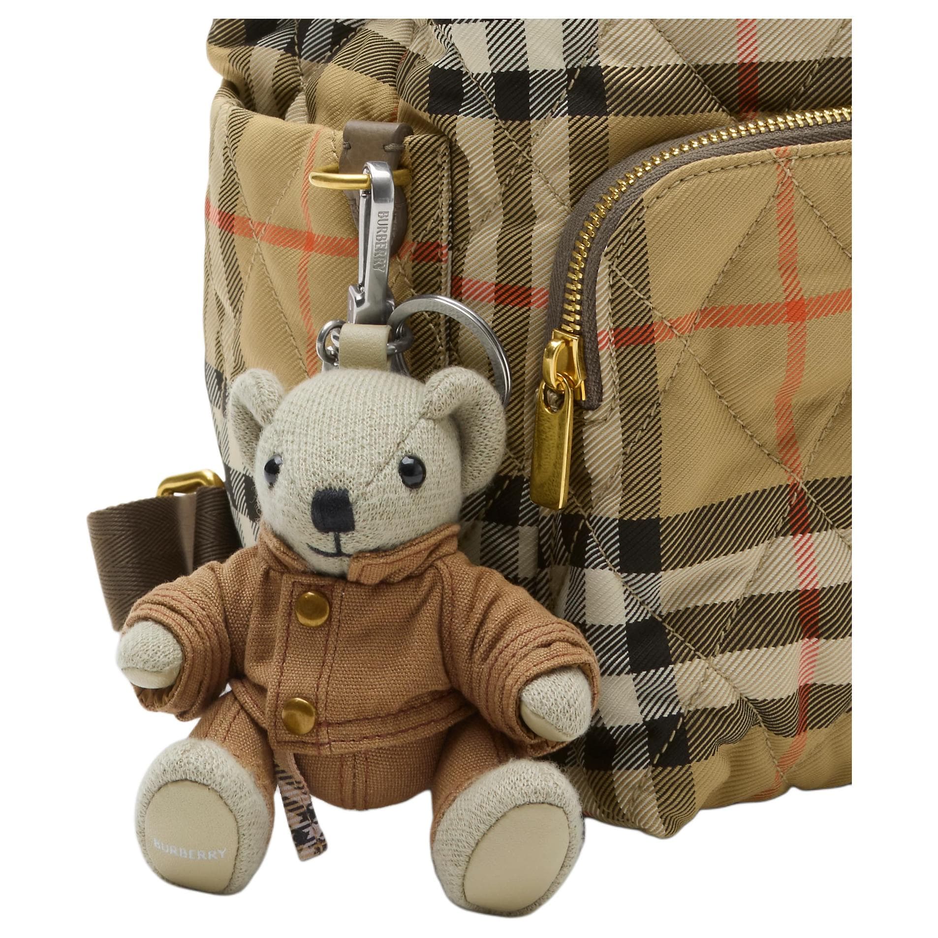 Рюкзак Burberry Horseshoe Check Backpack - изображение 5
