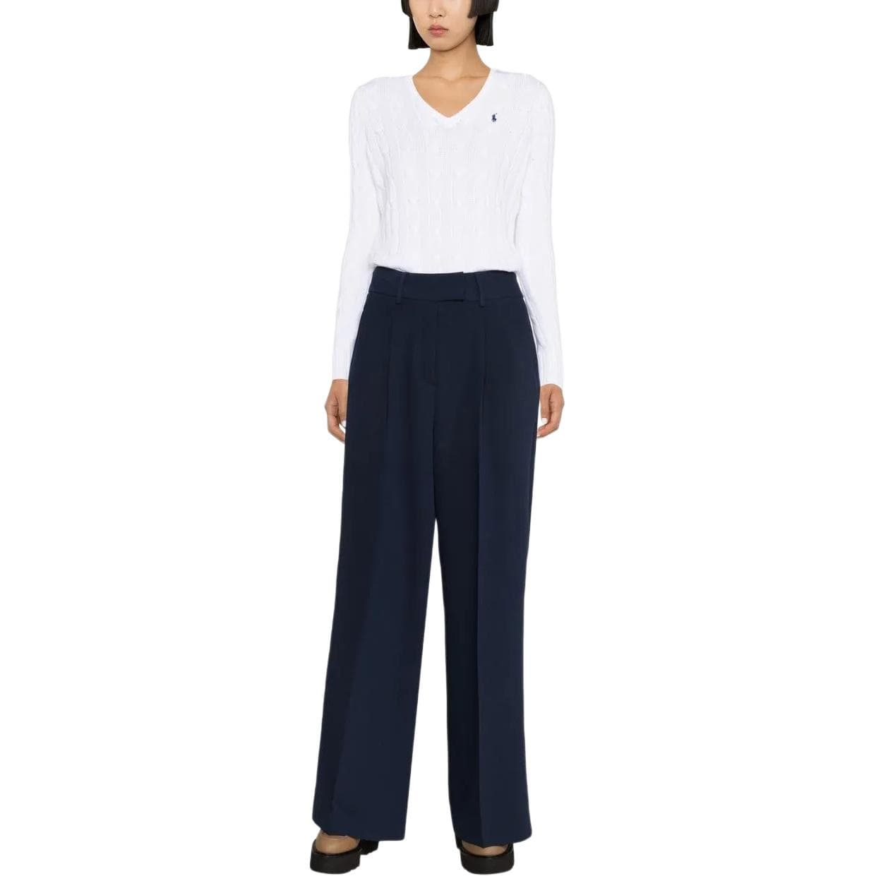 Кофта Polo Ralph Lauren Трикотаж Стандартный размер Women's White - изображение 2