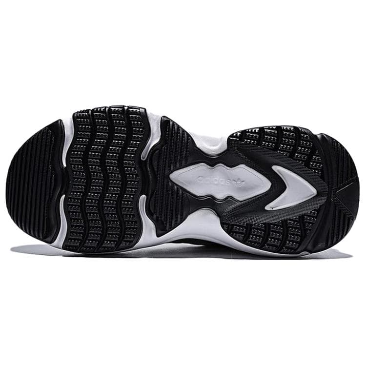 Кроссовки Adidas Originals OZGAIA визуально увеличивает рост Низкие кеды с толстой подошвой Женские Серебряные - изображение 5