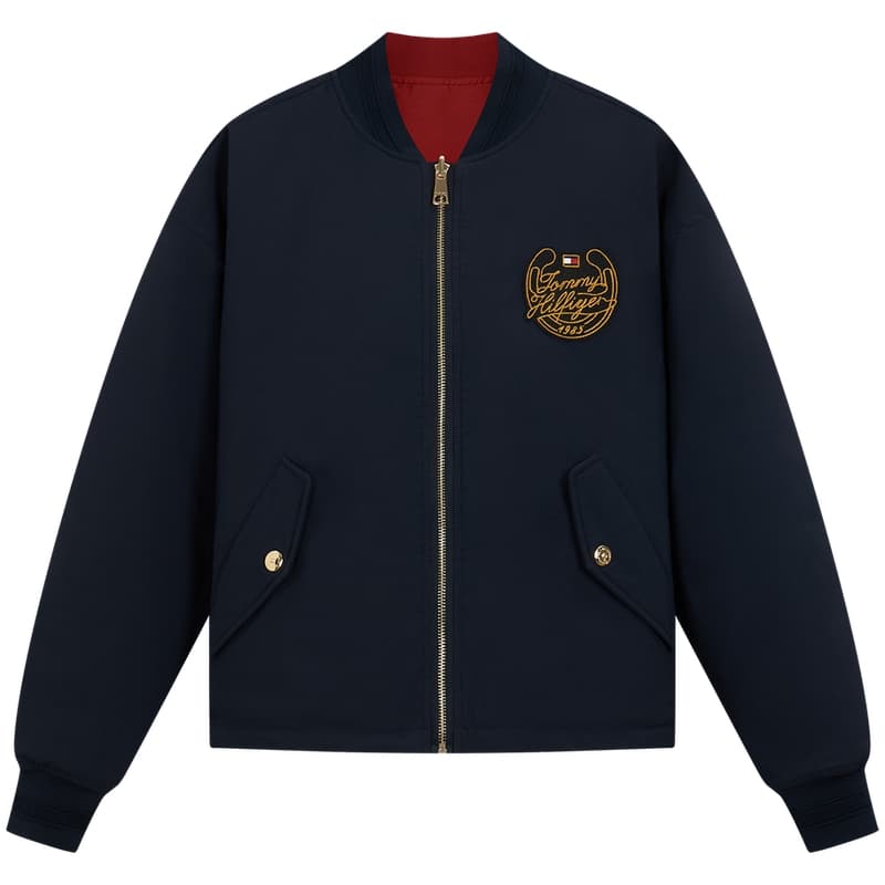 Зимняя куртка пуховик Tommy Hilfiger Year of The Horse Collection Темно-синий Красный XMP Мужские пуховики - изображение 1